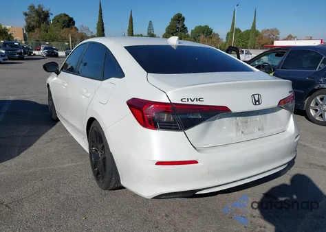 2022 Honda Civic Sport from USA, damaged, VIN 2HGFE2F55NH501898